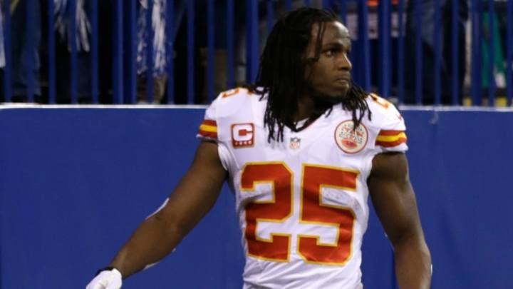 Jamaal Charles out for Wild Card game vs. Colts with concussion
