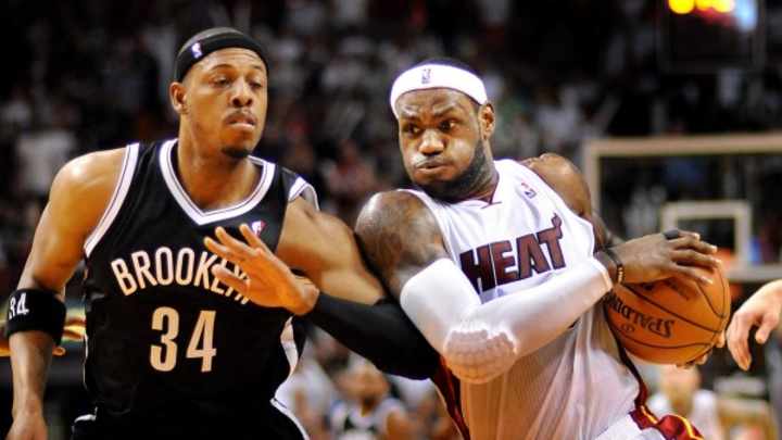 Nets' Paul Pierce: Dislike for LeBron James 'more of a basketball thing'