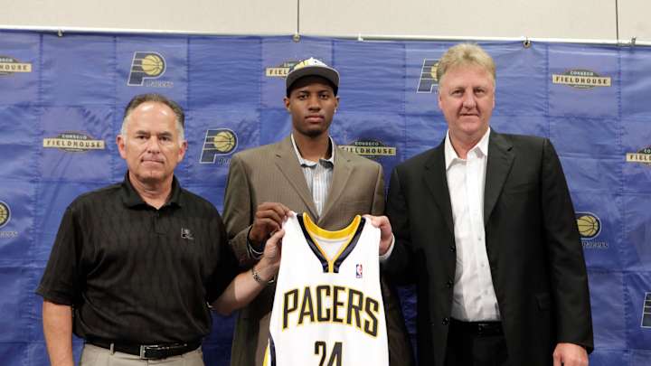Paul George's favorite memory from rookie year? His coach getting fired Paul George's favorite memory from rookie year? His coach getting fired