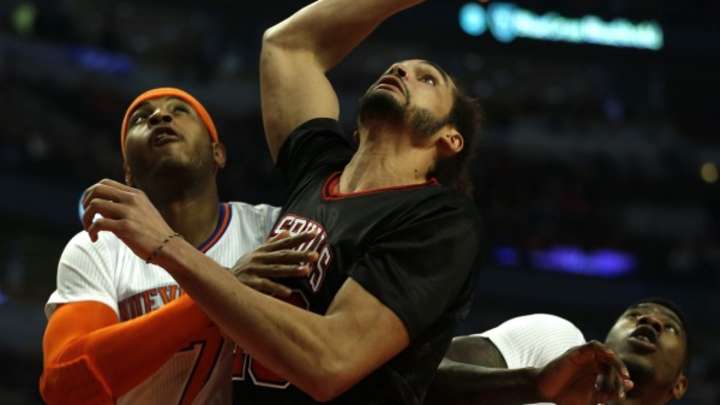 Joakim Noah won't address 'gossip' regarding recruitment of Carmelo Anthony