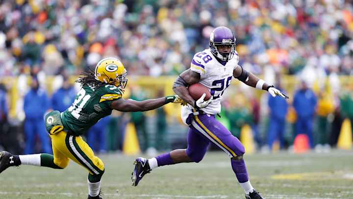 Minnesota Vikings running back Adrian Peterson won’t play Saturday