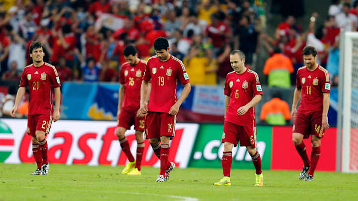 Spain's reign ends with a whimper after six years of dominance Spain's reign ends with a whimper after six years of dominance