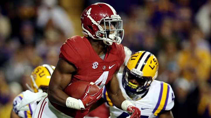 Alabama running back T.J. Yeldon has minor ankle sprain Alabama running back T.J. Yeldon has minor ankle sprain