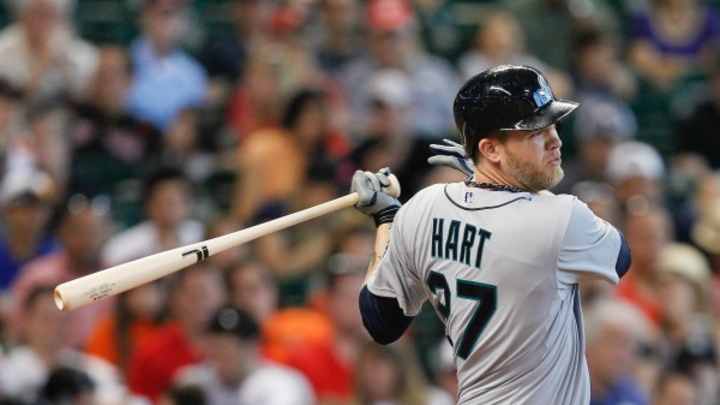 Mariners' DH Corey Hart suffers strained hamstring vs. Twins