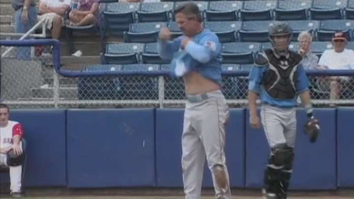 Insane minor league manager has yet another meltdown Insane minor league manager has yet another meltdown