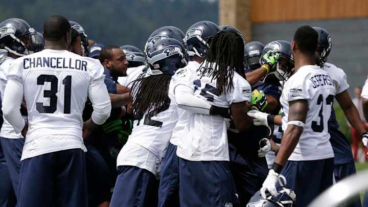 Report: NFLPA inquiry started after Richard Sherman minicamp fight