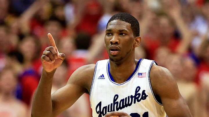 Joel Embiid declares for the NBA draft, leaving Kansas to wonder what could have been