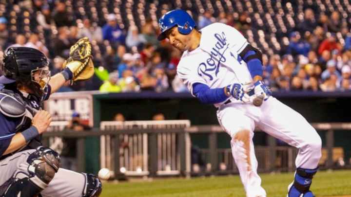 Omar Infante suffered 'non-concussive head injury' after struck in face by pitch