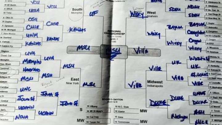 WHOOPS: ESPN Analyst Tweets Out a CBS March Madness Bracket