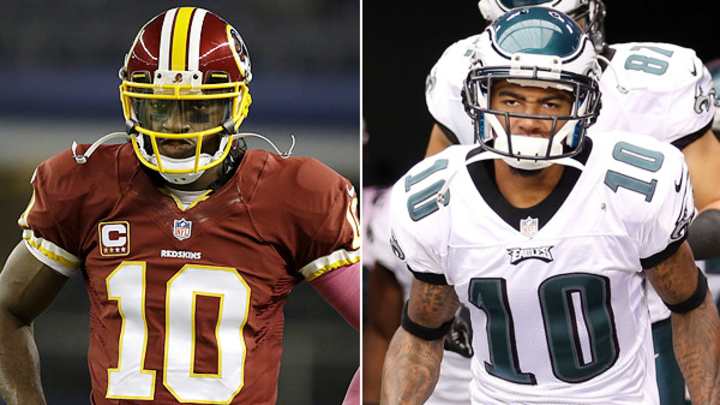 RGIII won't be giving up No. 10; DeSean Jackson set to wear No. 11