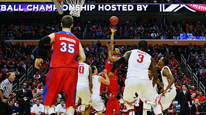 Flyers float their way past in-state rival Buckeyes in NCAA tournament