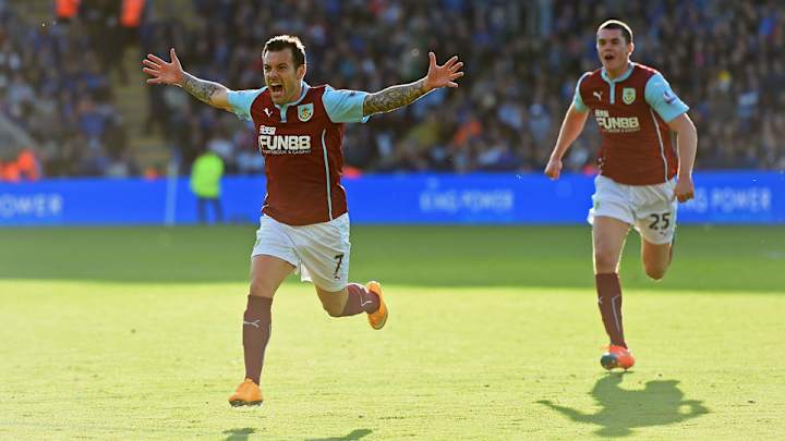 Late Wallace freekick saves a point for Burnley vs. Leicester City
