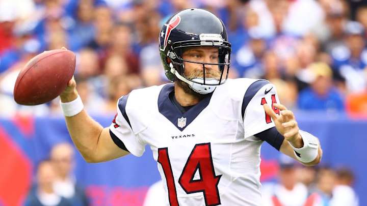 Texans QB Ryan Fitzpatrick's son won't stop rooting for the Bills