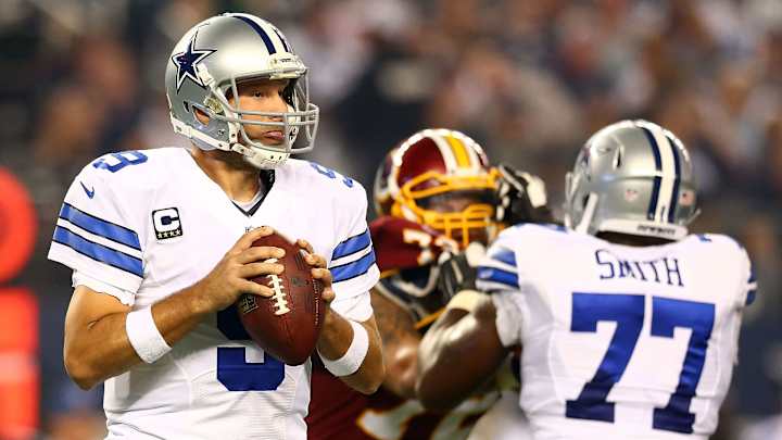 Cowboys quarterback Tony Romo diagnosed with back contusion