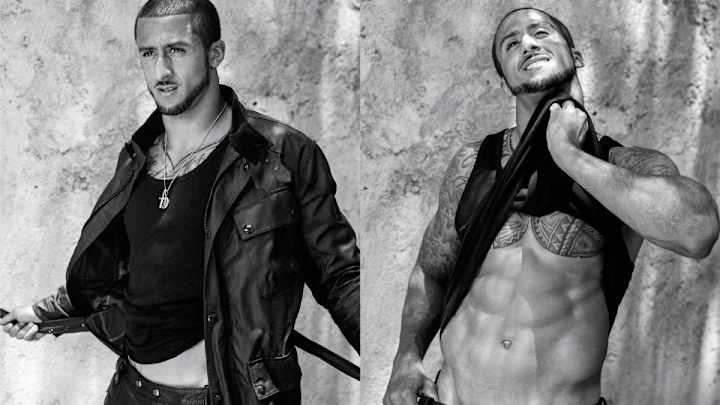 49ers QB Colin Kaepernick really wants you to see his abs