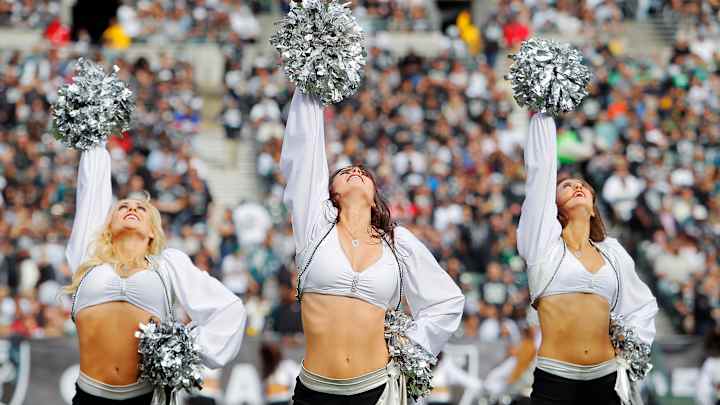 Raiders' cheerleaders get raise to minimum wage Raiders' cheerleaders get raise to minimum wage