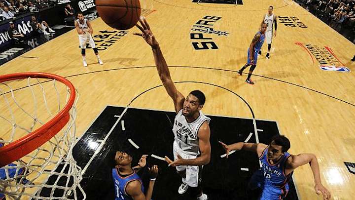 Spurs exploit Serge Ibaka's absence in Game 1 rout of Thunder