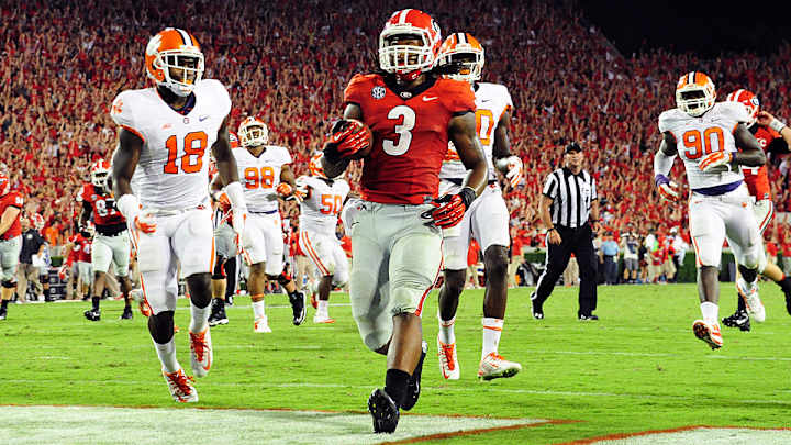 Georgia seeks payback for 2012 loss at South Carolina; Walkthrough Georgia seeks payback for 2012 loss at South Carolina; Walkthrough