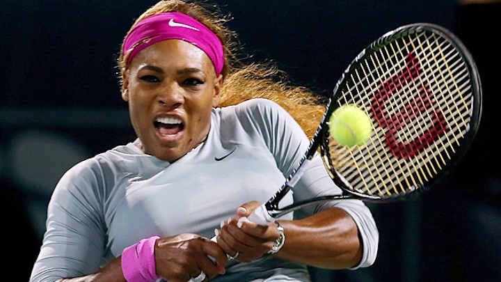 Serena wins opening-round match at Dubai Championships