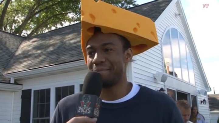 Chicago native Jabari Parker did not like having to wear a cheesehead