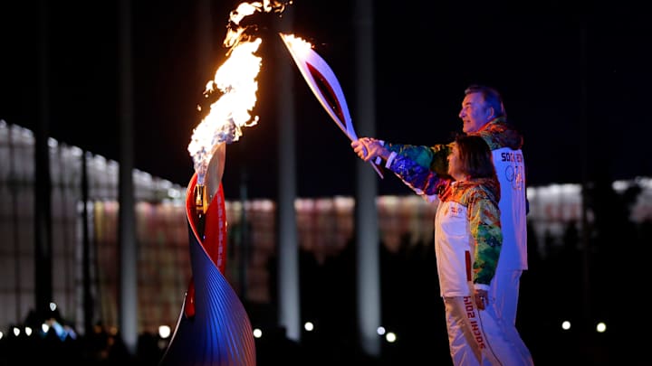SOCHI SCENE: Torchbearer's tweet