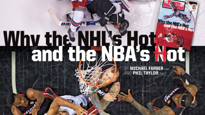 NHL, NBA go head-to-head on SI's newest cover
