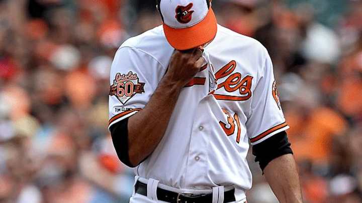 Ubaldo Jimenez roughed up again as Blue Jays trounce Orioles