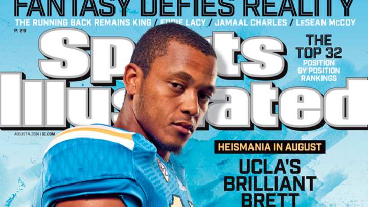 UCLA quarterback Brett Hundley on this week's Sports Illustrated cover