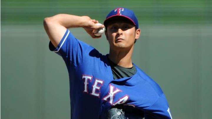 Rangers' Yu Darvish misses start with sore neck Rangers' Yu Darvish misses start with sore neck