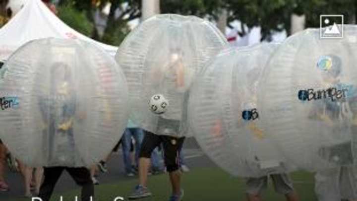 Full-Contact Bubble Suit Soccer