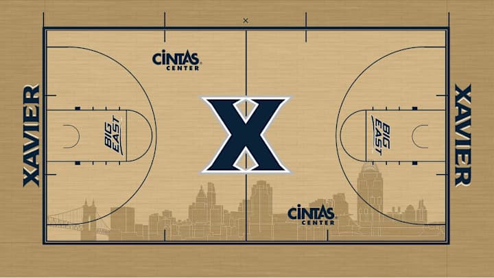 Xavier unveils new basketball court