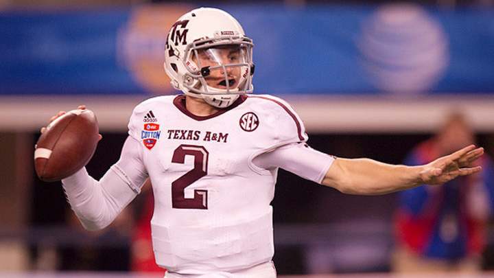 Johnny Manziel selected No. 22 overall by the Cleveland Browns in 2014 NFL draft