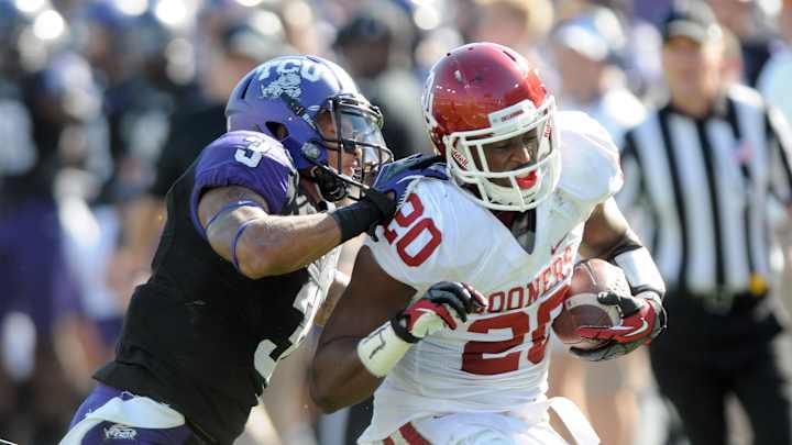 Oklahoma linebacker Frank Shannon suspended for one year