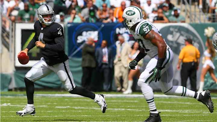 Jets LB Calvin Pace fined for hit on Raiders QB Derek Carr Jets LB Calvin Pace fined for hit on Raiders QB Derek Carr