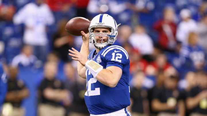 Andrew Luck gets surgical, shows he's fine without injured Reggie Wayne