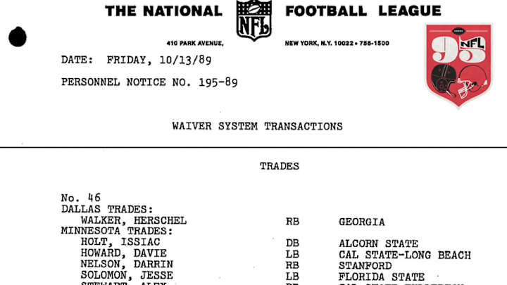 The Herschel Walker Trade From Dallas to Minnesota