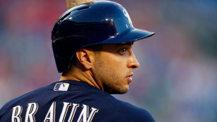 Major League Baseball and the MLBPA Barred Any Mention of Ryan Braun's PED Suspension on a Commemorative Baseball Card Major League Baseball and the MLBPA Barred Any Mention of Ryan Braun's PED Suspension on a Commemorative Baseball Card