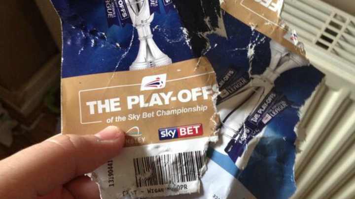 Dog Eats Soccer Fan's Tickets To Championship Playoff Dog Eats Soccer Fan's Tickets To Championship Playoff