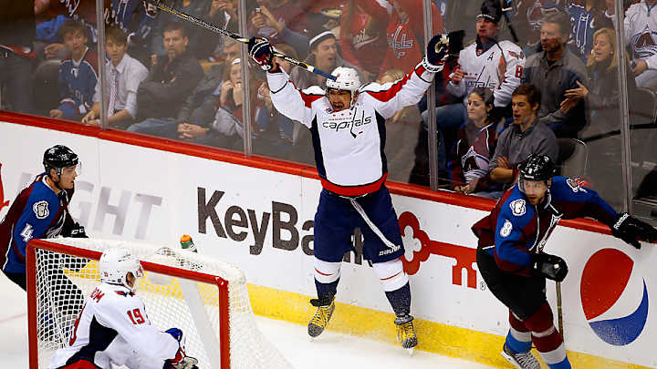 Watch: Ovechkin scores amazing game-winning goal for Caps over Avs Watch: Ovechkin scores amazing game-winning goal for Caps over Avs