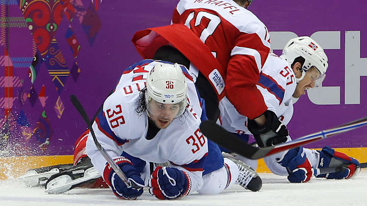 Norway's Zuccarello out against Russia with injury