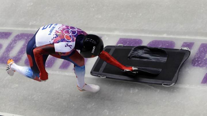 Russia's Tretiakov leads men's skeleton