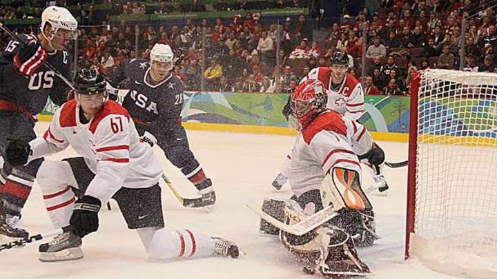 Jonas Hiller, Damien Brunner top Swiss hockey roster for Sochi Olympics