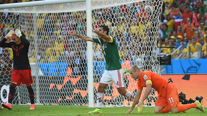 Mexico hasn't quite gotten over its World Cup loss to Netherlands