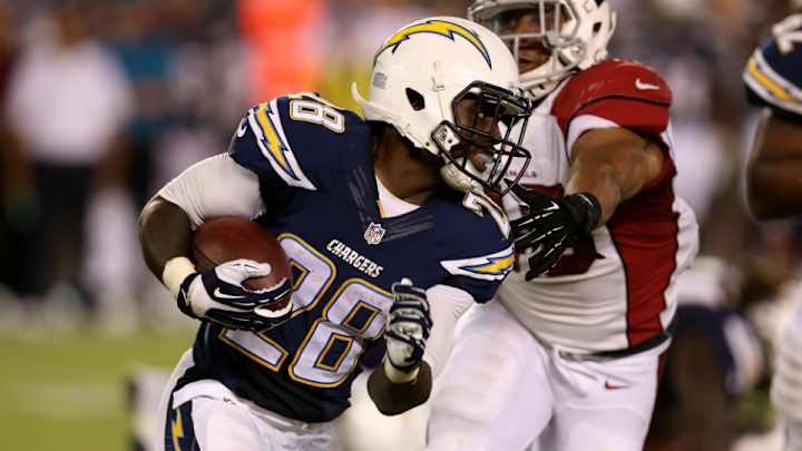 Cardinals sign RB Marion Grice off Chargers' practice squad