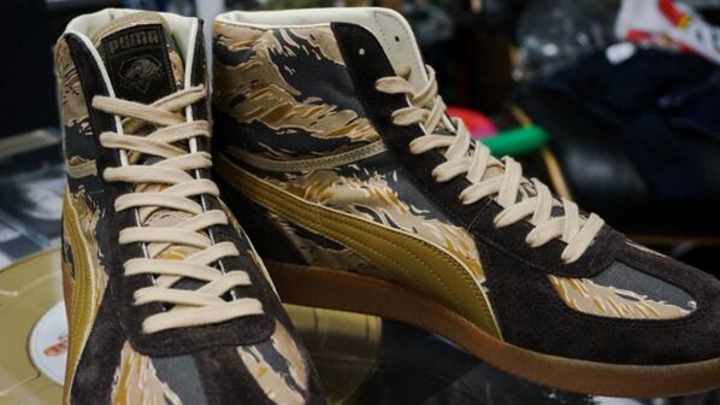 Puma and Konami Have Teamed Up to Create Metal Gear Solid Shoes Puma and Konami Have Teamed Up to Create Metal Gear Solid Shoes