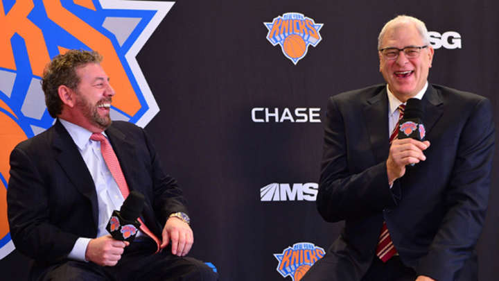Phil Jackson and James Dolan reportedly already clashing over Knicks decisions