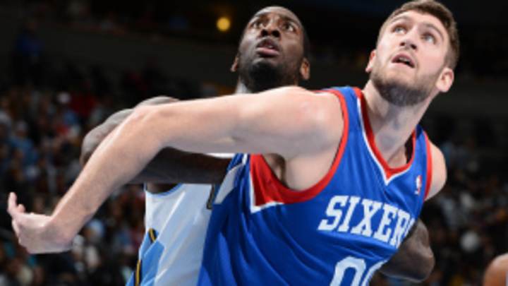 Reports: Sixers trade Spencer Hawes to Cavs for Earl Clark, two second round draft picks