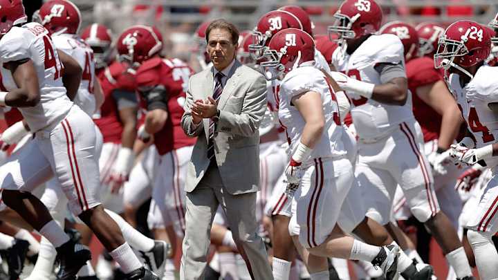 Alabama's Nick Saban responds to A.J. McCarron's leadership comments