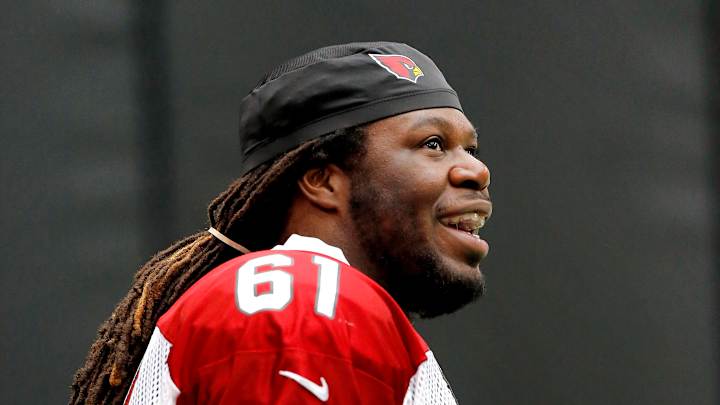 Report: Falcons made mother of Cardinals player cover team gear