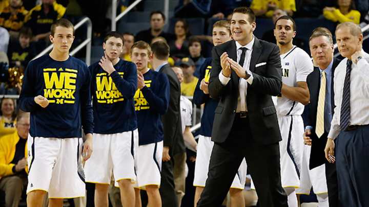 Mitch McGary again making noise in NCAA tournament -- just from the sidelines Mitch McGary again making noise in NCAA tournament -- just from the sidelines
